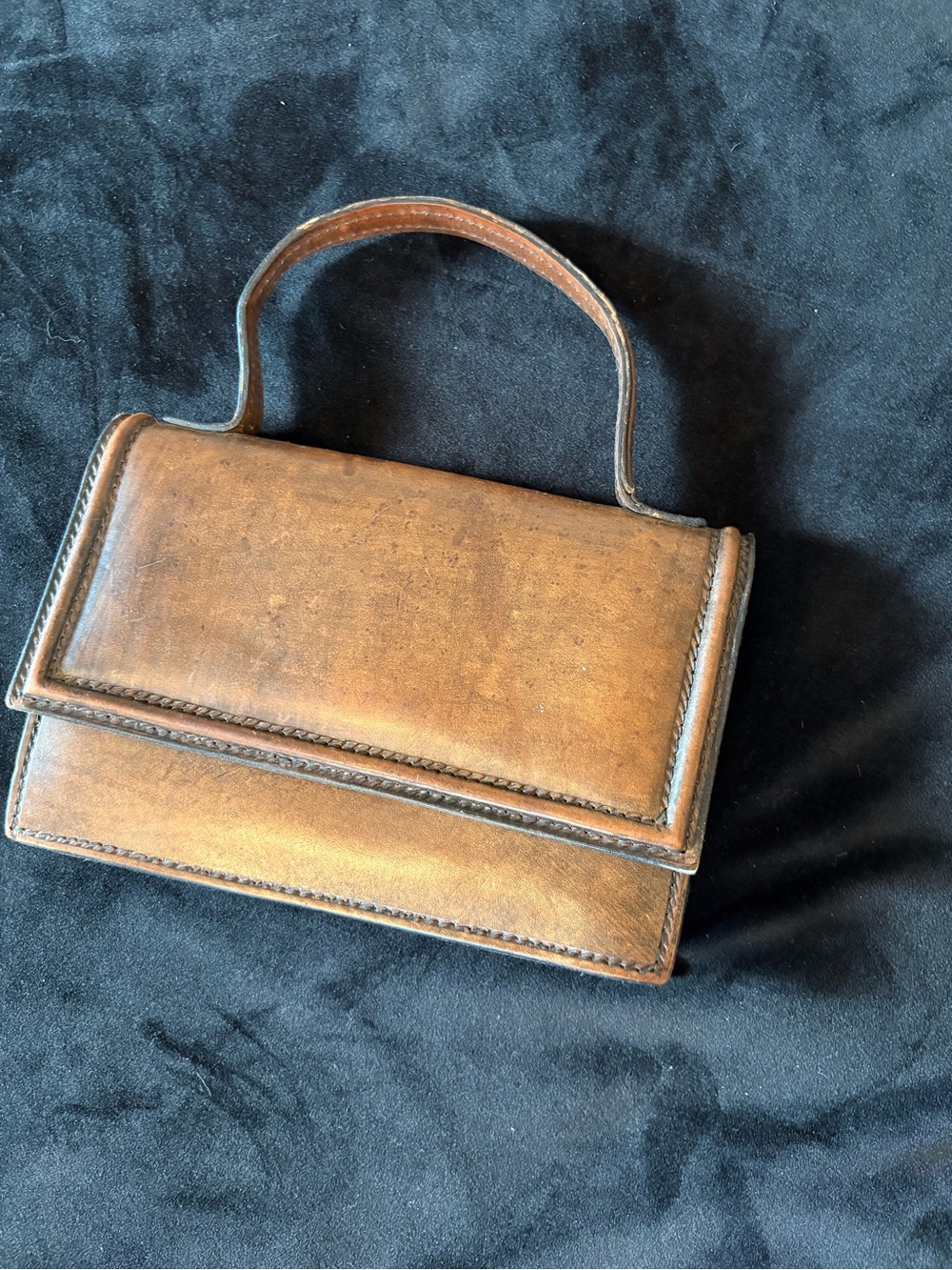 Vintage Genuine Leather L. Righini bag